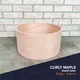 DIY Snare Kit Series [Curly Maple | 10-Ply]